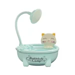 چراغ مطالعه مدل سه کاره شارژی طرح BATHTUB